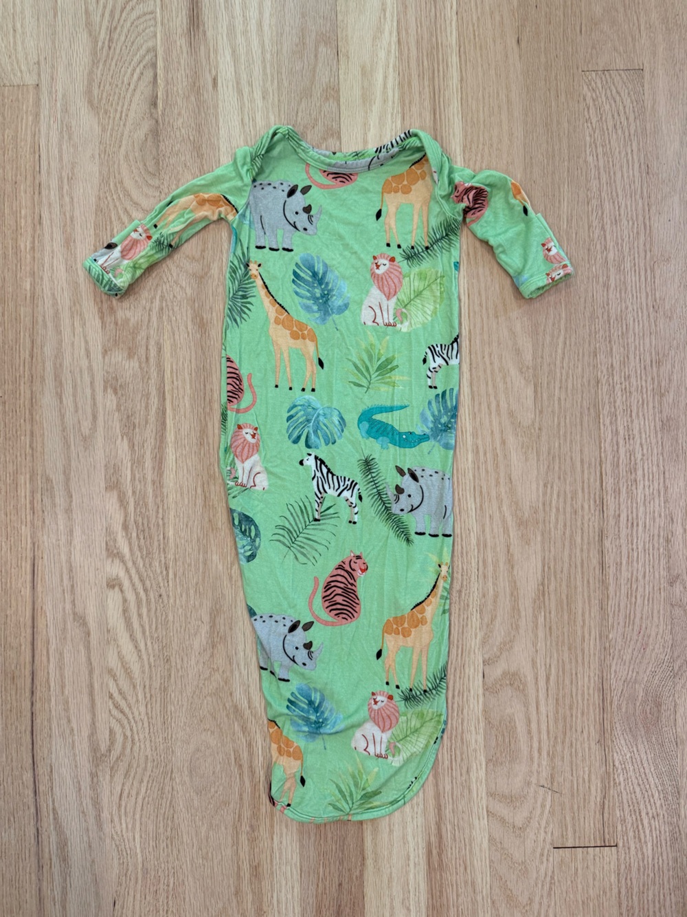 Posh Peanut safari sleeper gown